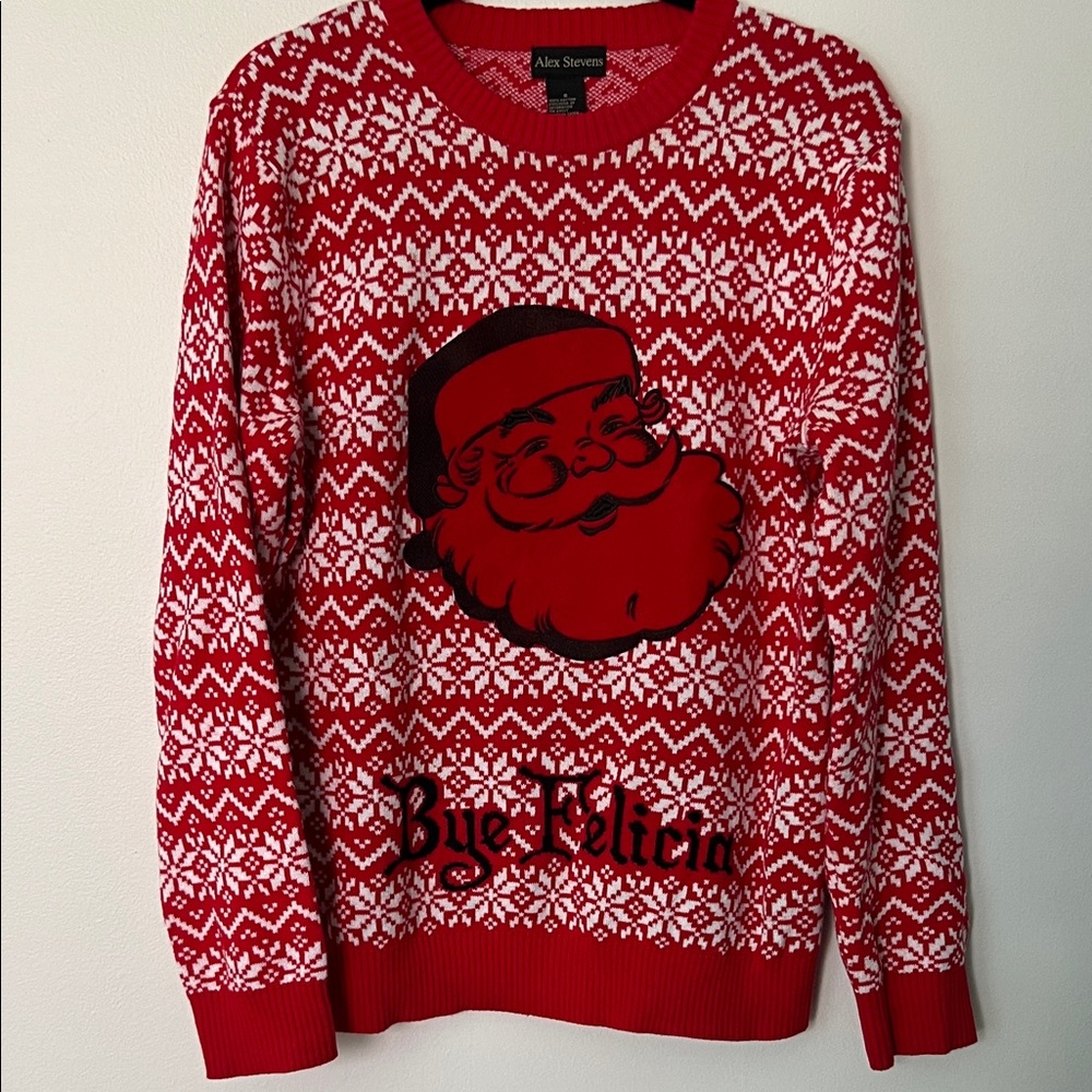 BYE FELICIA Ugly Christmas Sweater